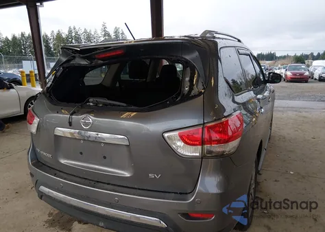 2015 Nissan Pathfinder Platinum/S/Sl/Sv из США, поврежденный, VIN 5N1AR2MN7FC666125